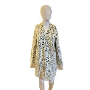 Evolution Long Cardigan Women’s Medium Gray Nylon Blend